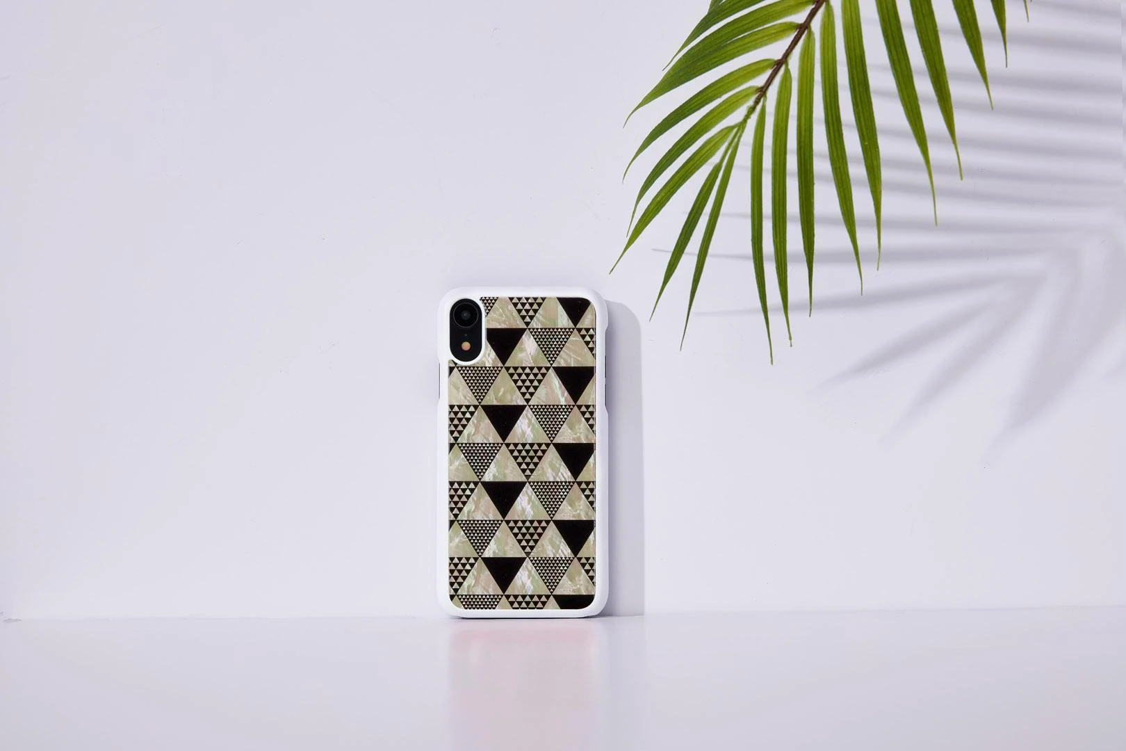 Ikins Baltas telefono dėklas iPhone XR