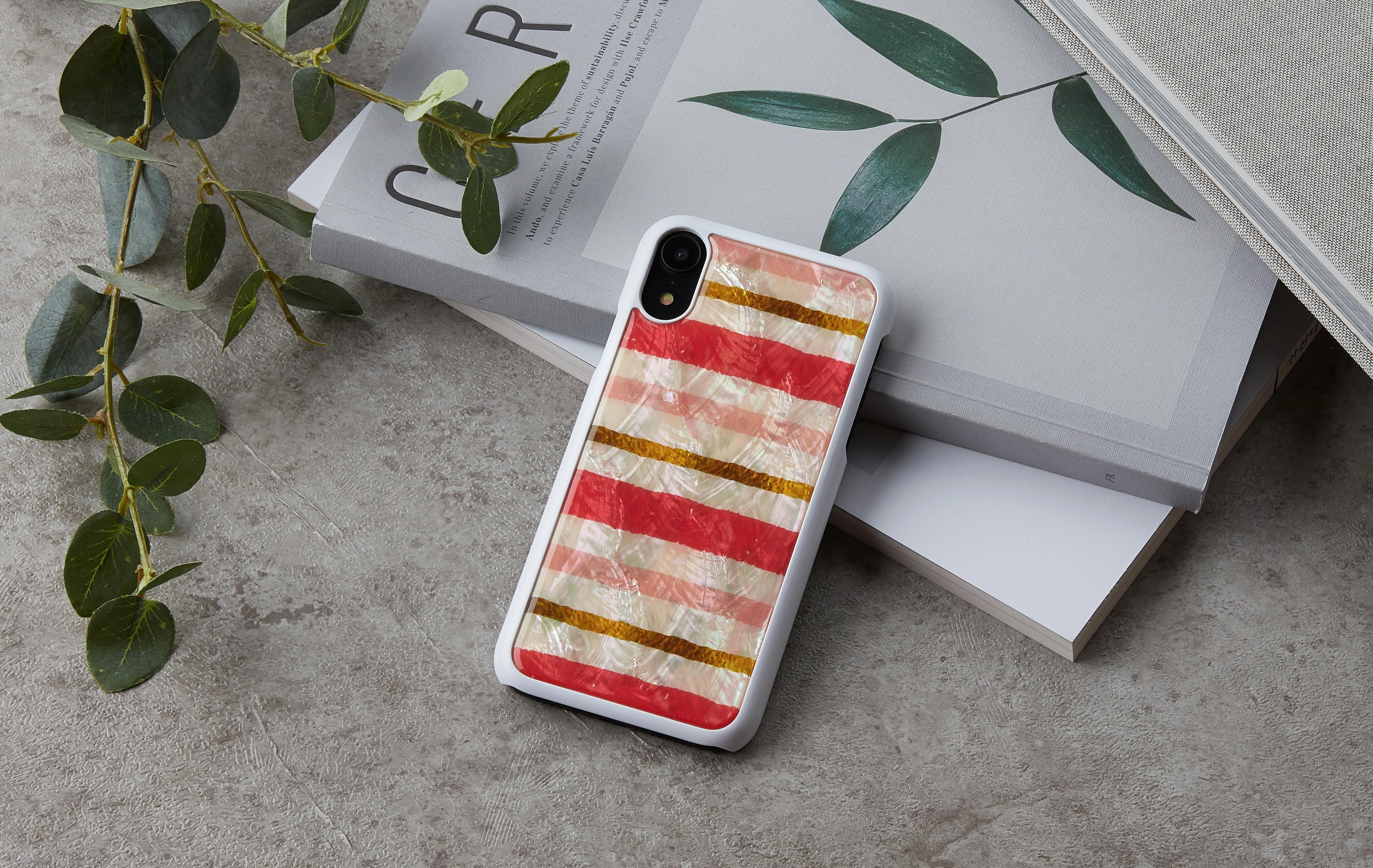 Ikins Telefono dėklas iPhone XR, baltas
