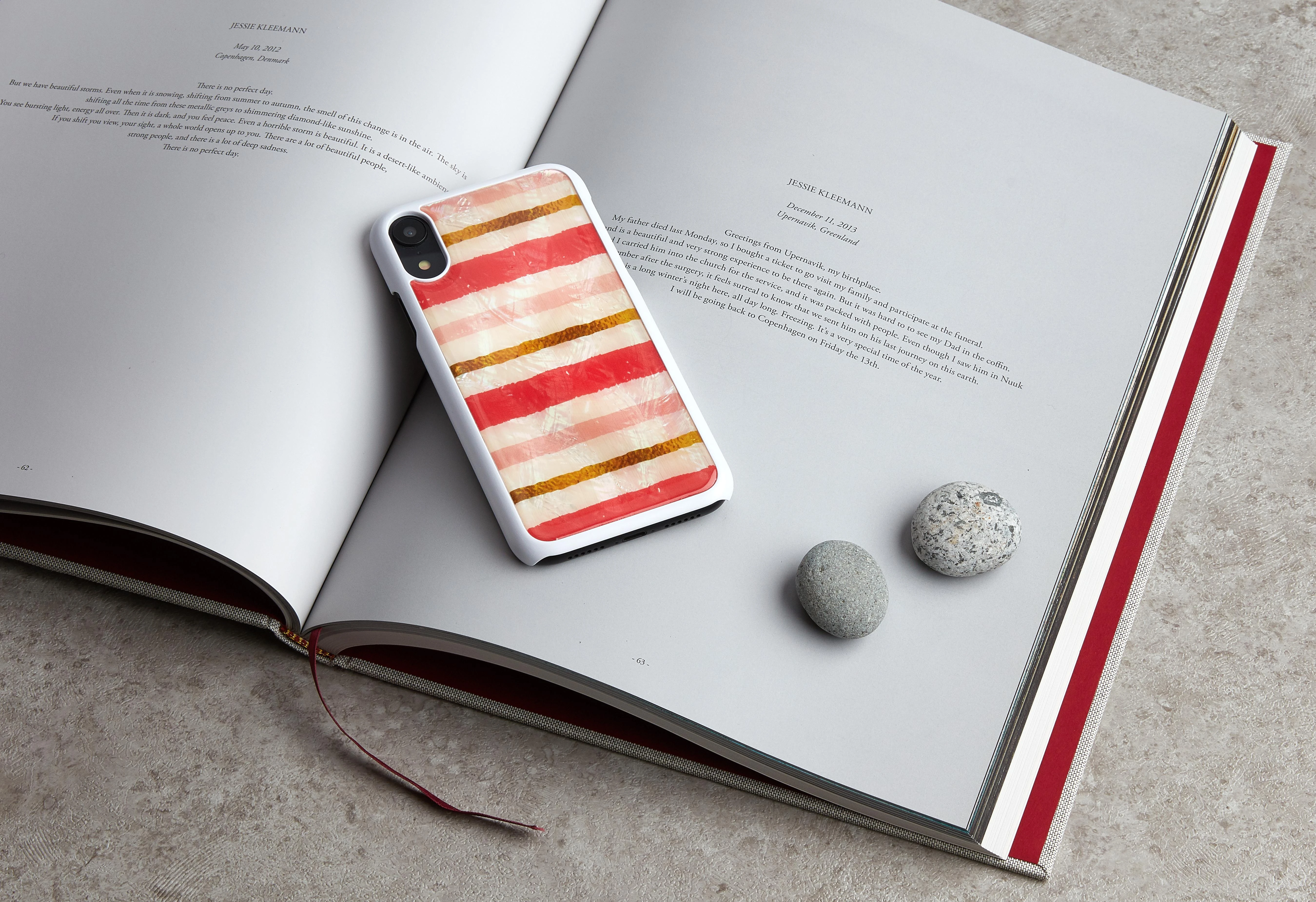 Ikins Telefono dėklas iPhone XR, baltas