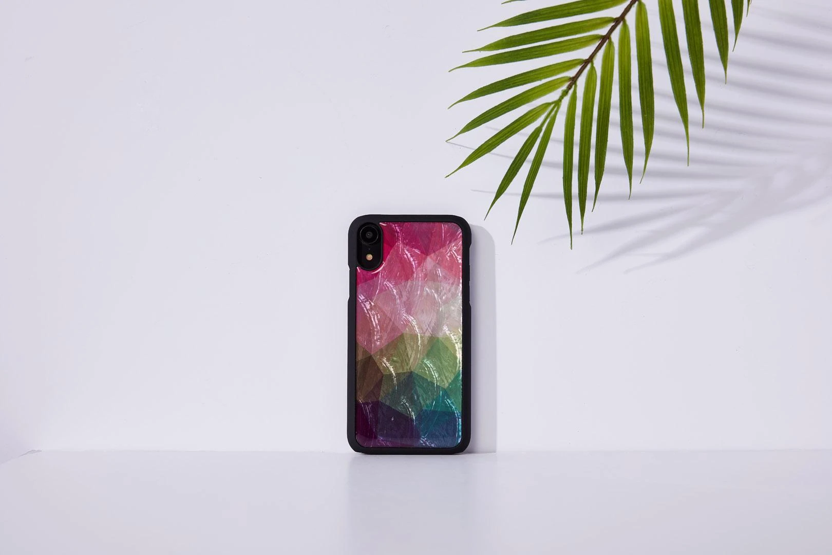 Ikins Juodas telefono dėklas iPhone XR