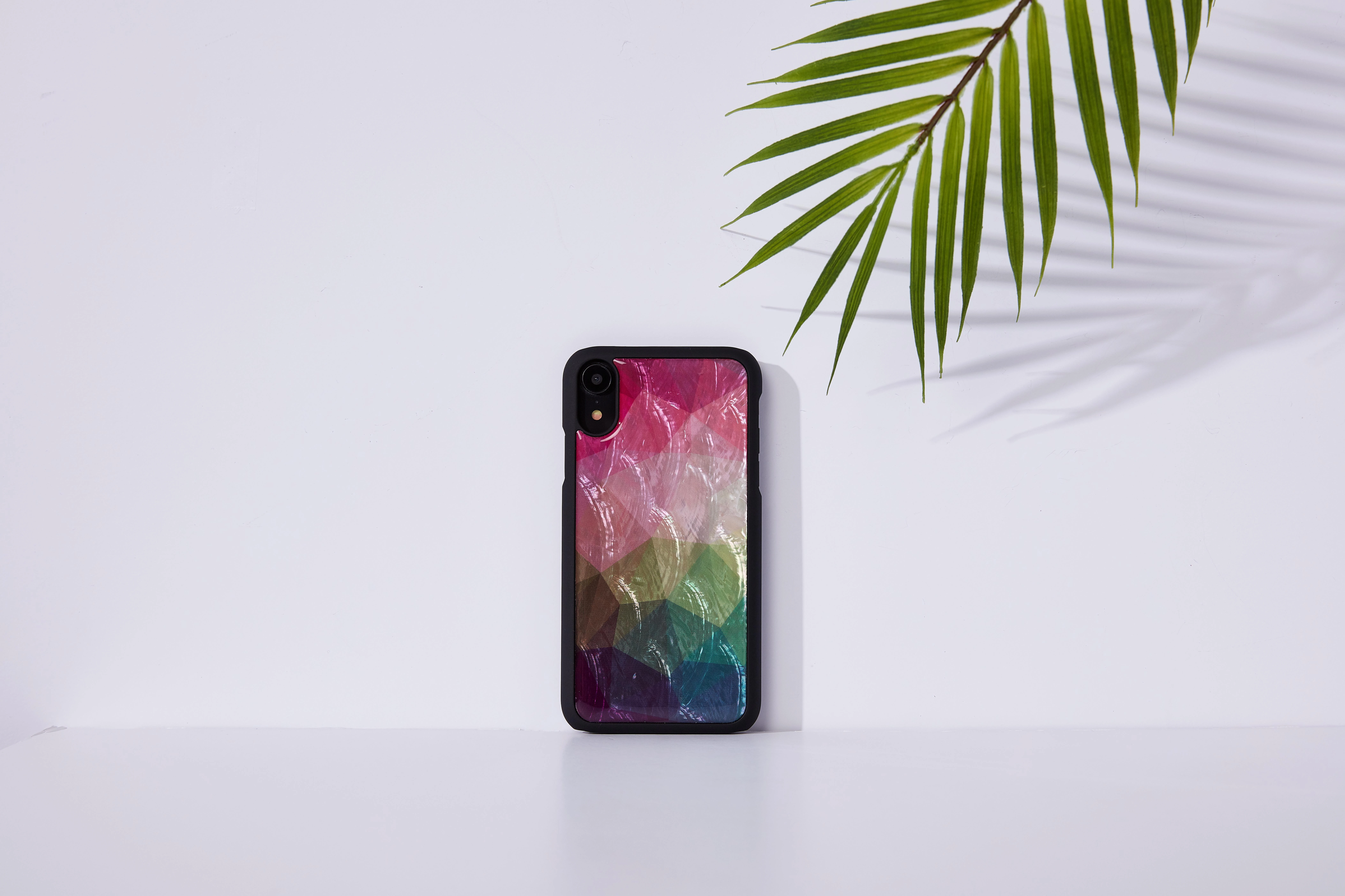Ikins Juodas telefono dėklas iPhone XR