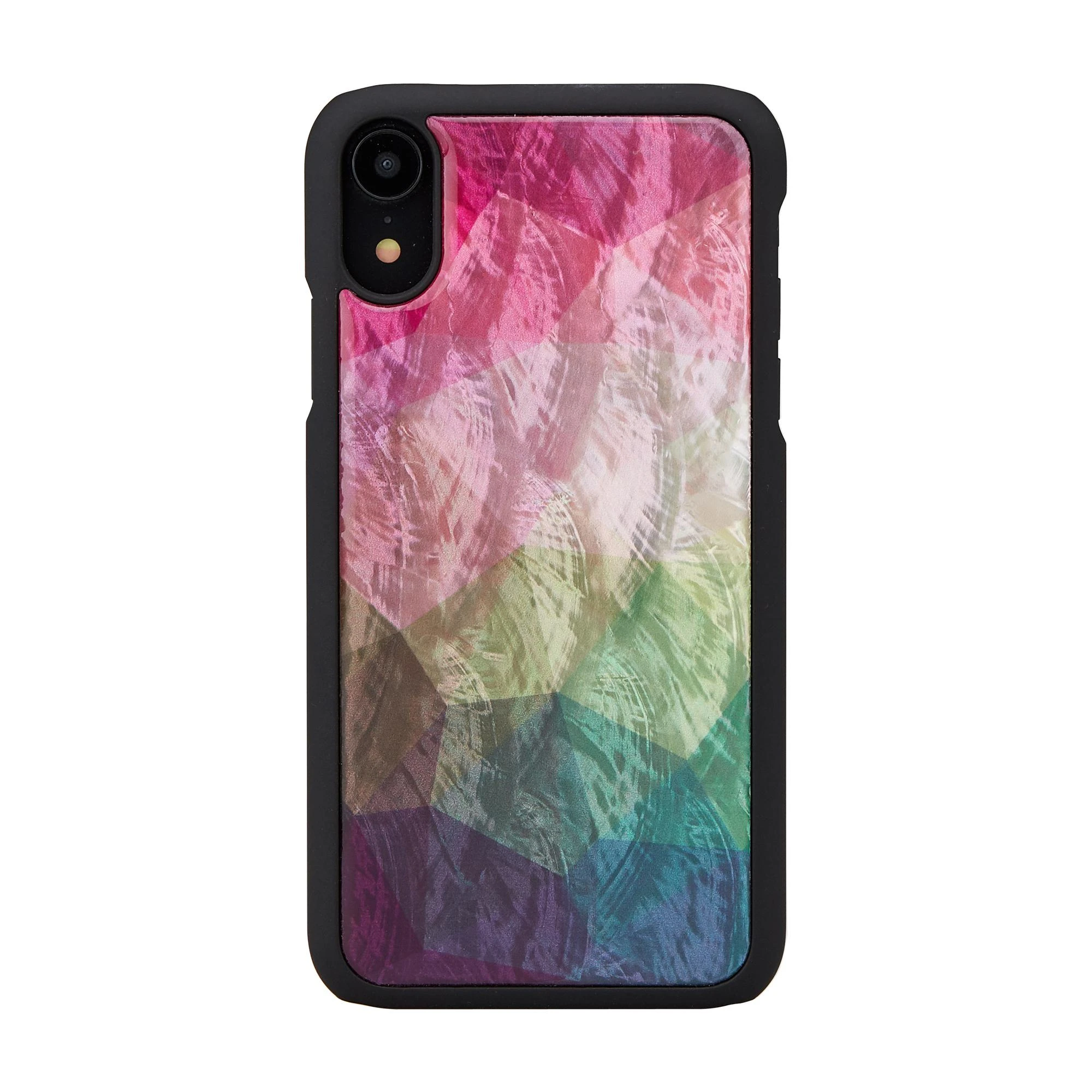 Ikins Juodas telefono dėklas iPhone XR
