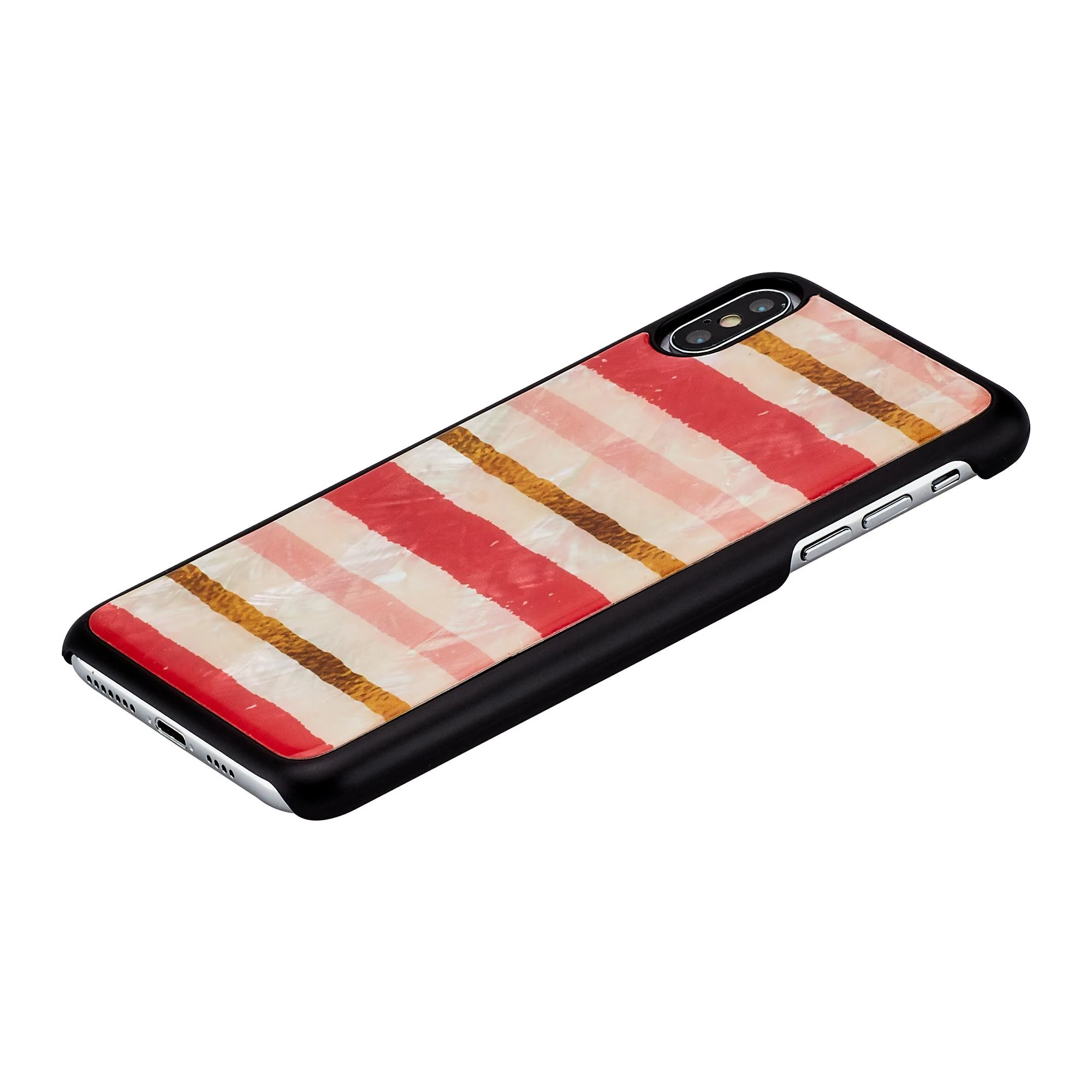Ikins Juodas telefono dėklas iPhone XS Max