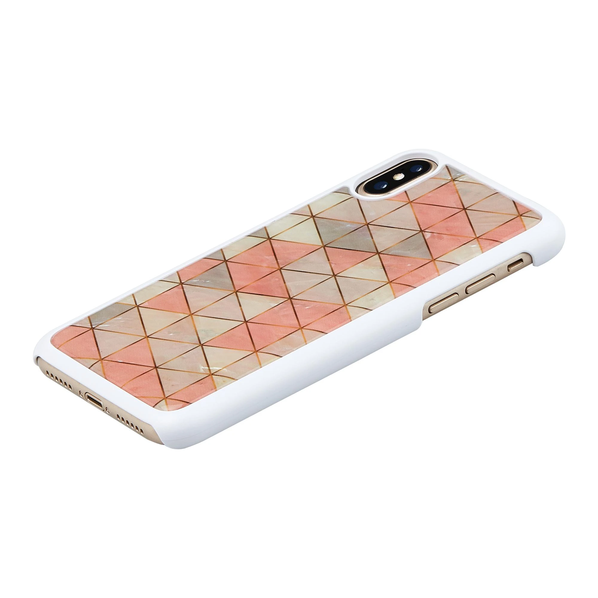 Ikins Telefono dėklas iPhone XS/S, „Diamond Baltas“