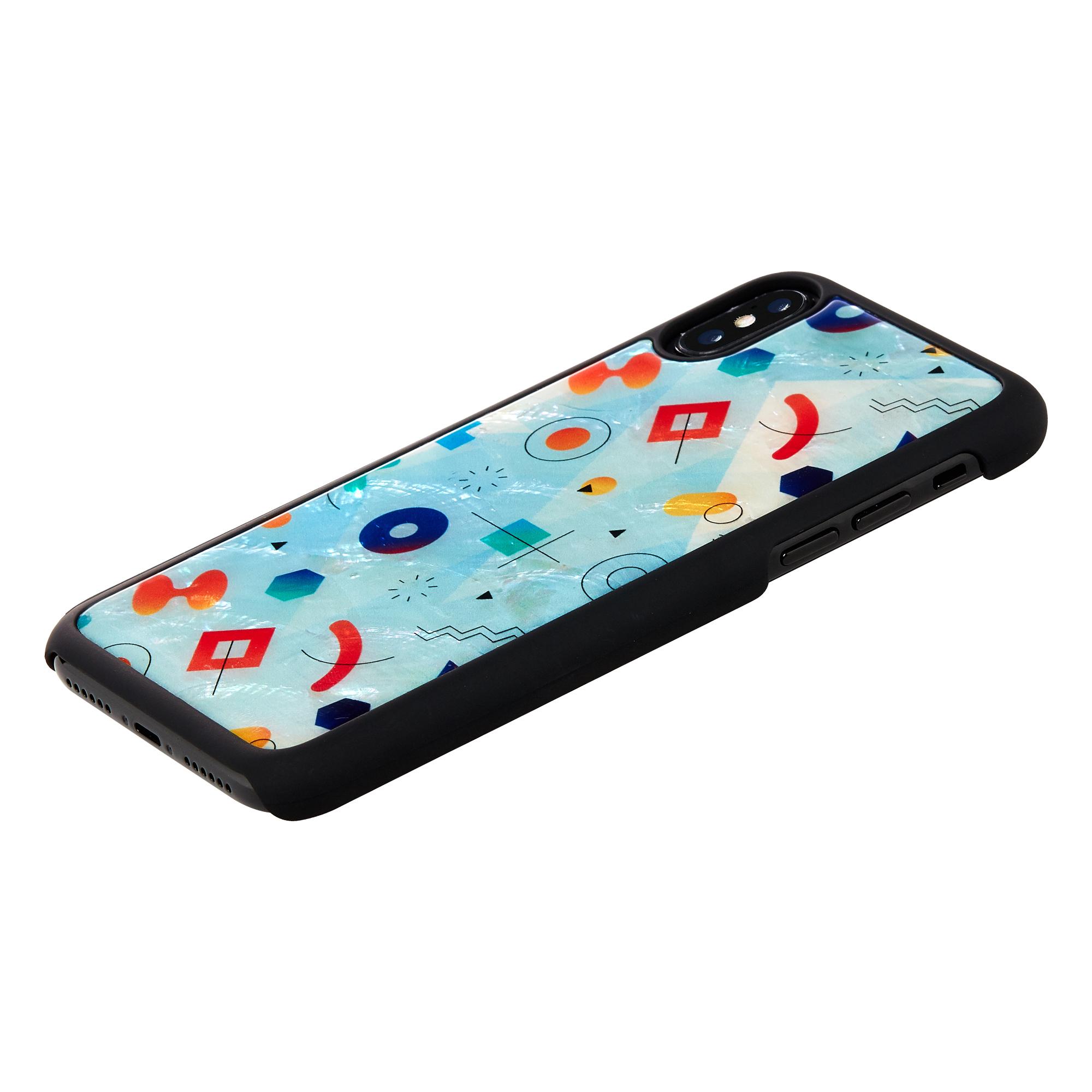 Ikins Juodas telefono dėklas iPhone XS/S