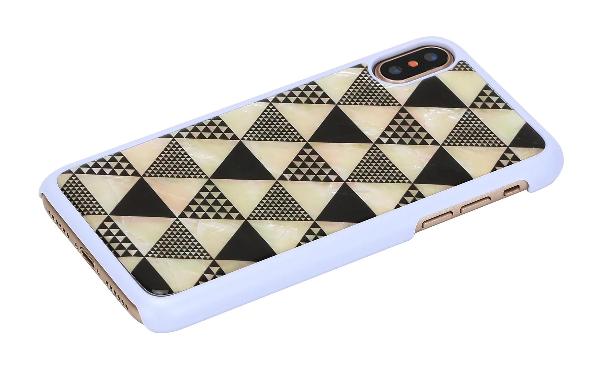 Ikins Baltas telefono dėklas iPhone XS/S