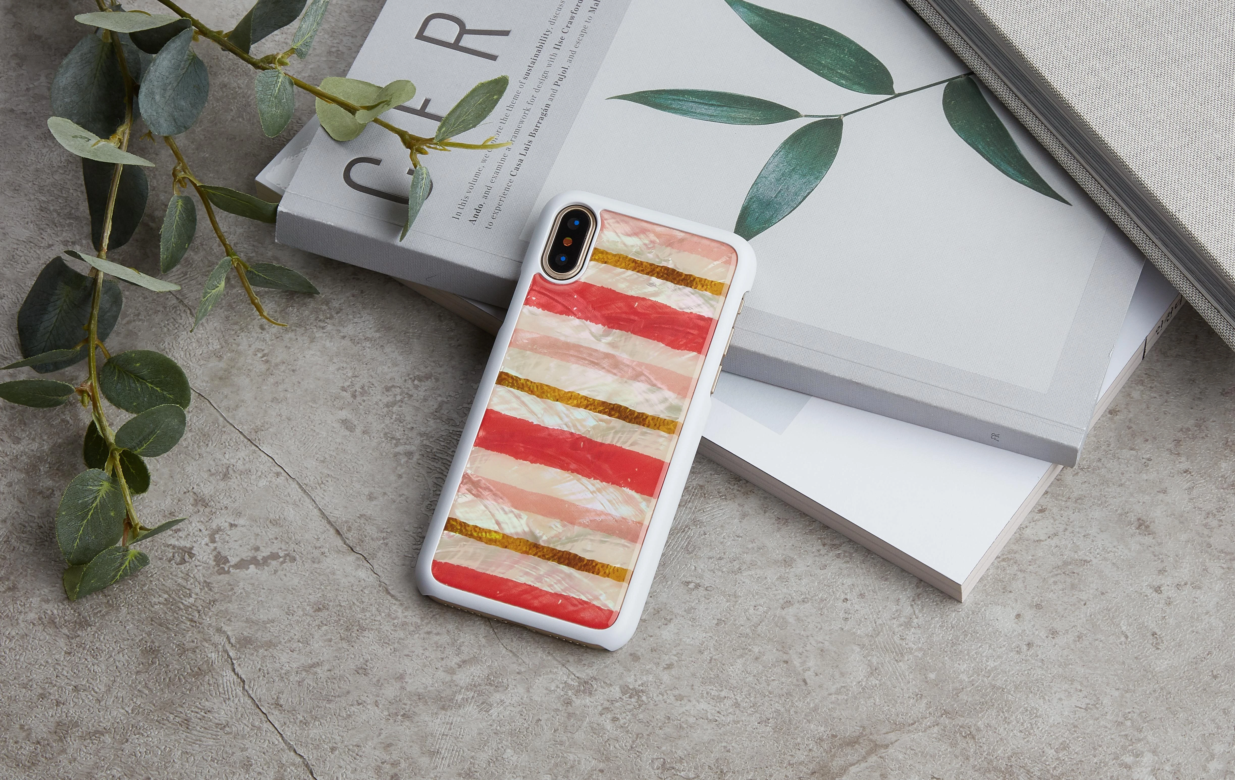 Ikins Telefono dėklas iPhone XS/S, Short Cake Baltas