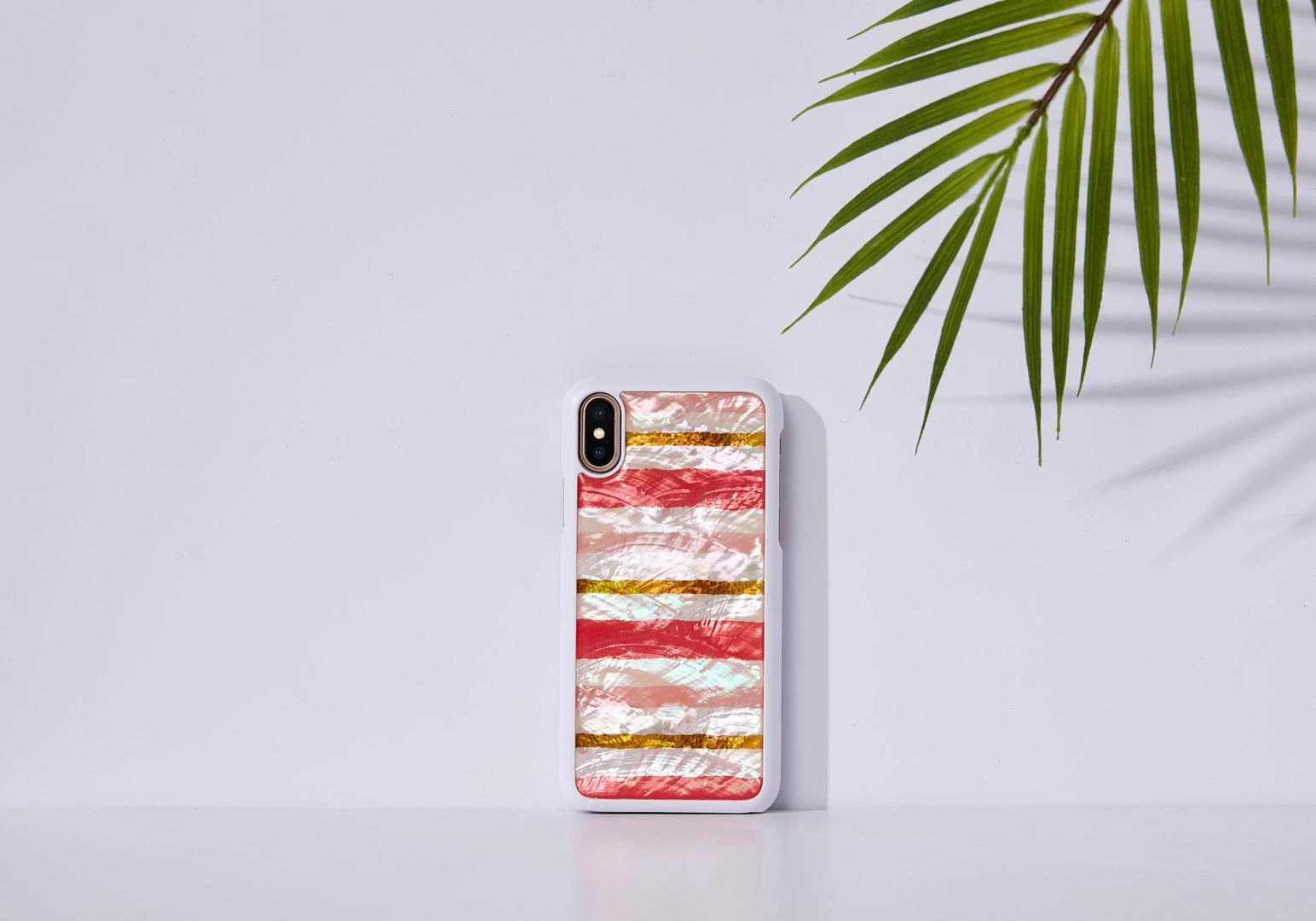 Ikins Telefono dėklas iPhone XS/S, Short Cake Baltas