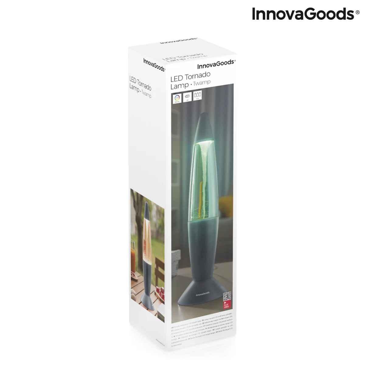 „InnovaGoods“ spalvinga dekoratyvinė LED lempa „Tornado“