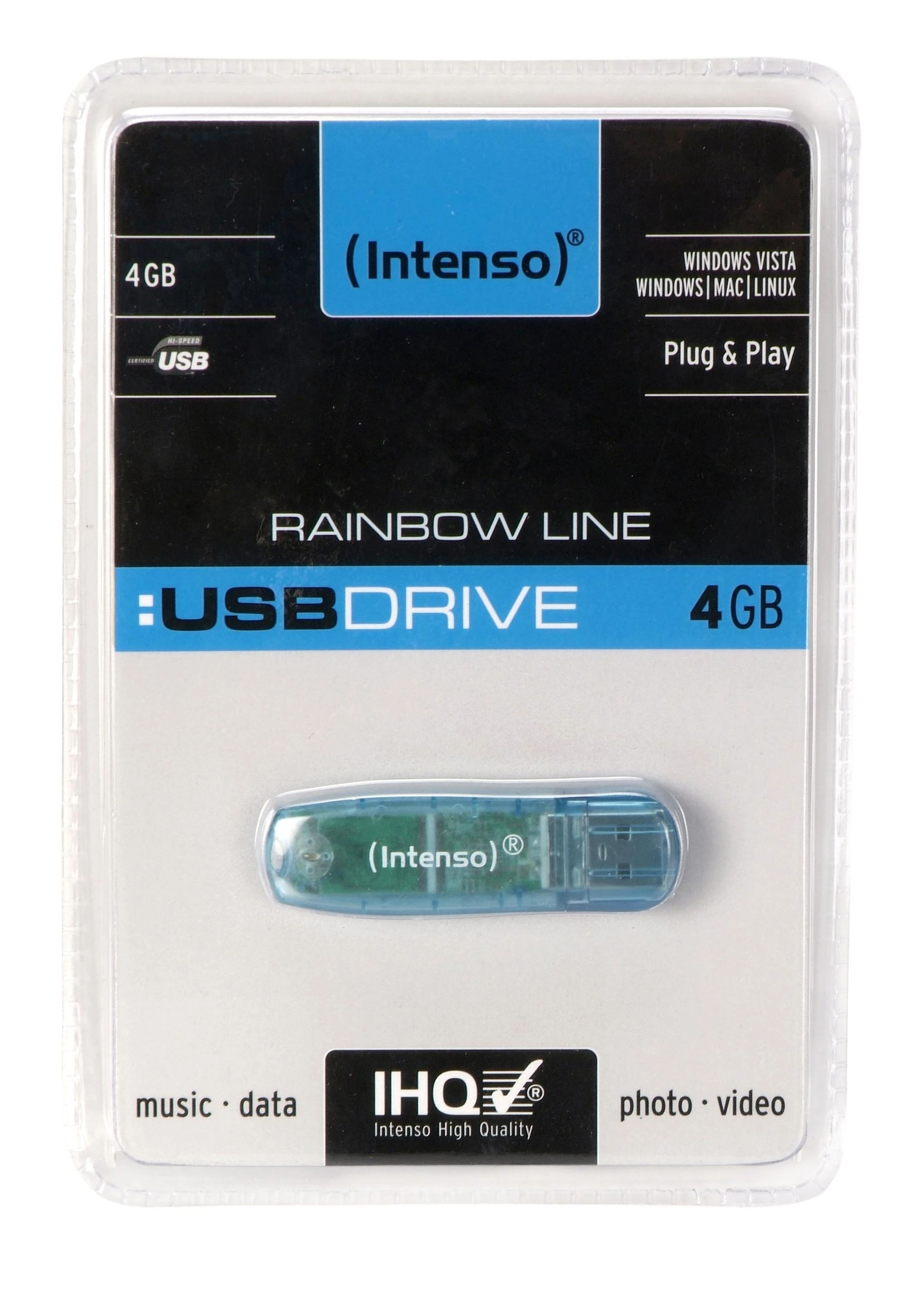 „Intenso Rainbow Line“ 4 GB USB atmintinė 2.0