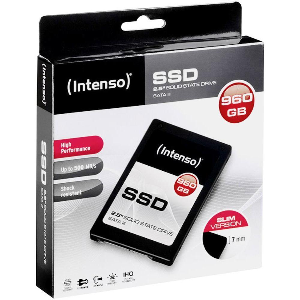 2,5 colio kietasis diskas 960 GB „Intenso High Performance“