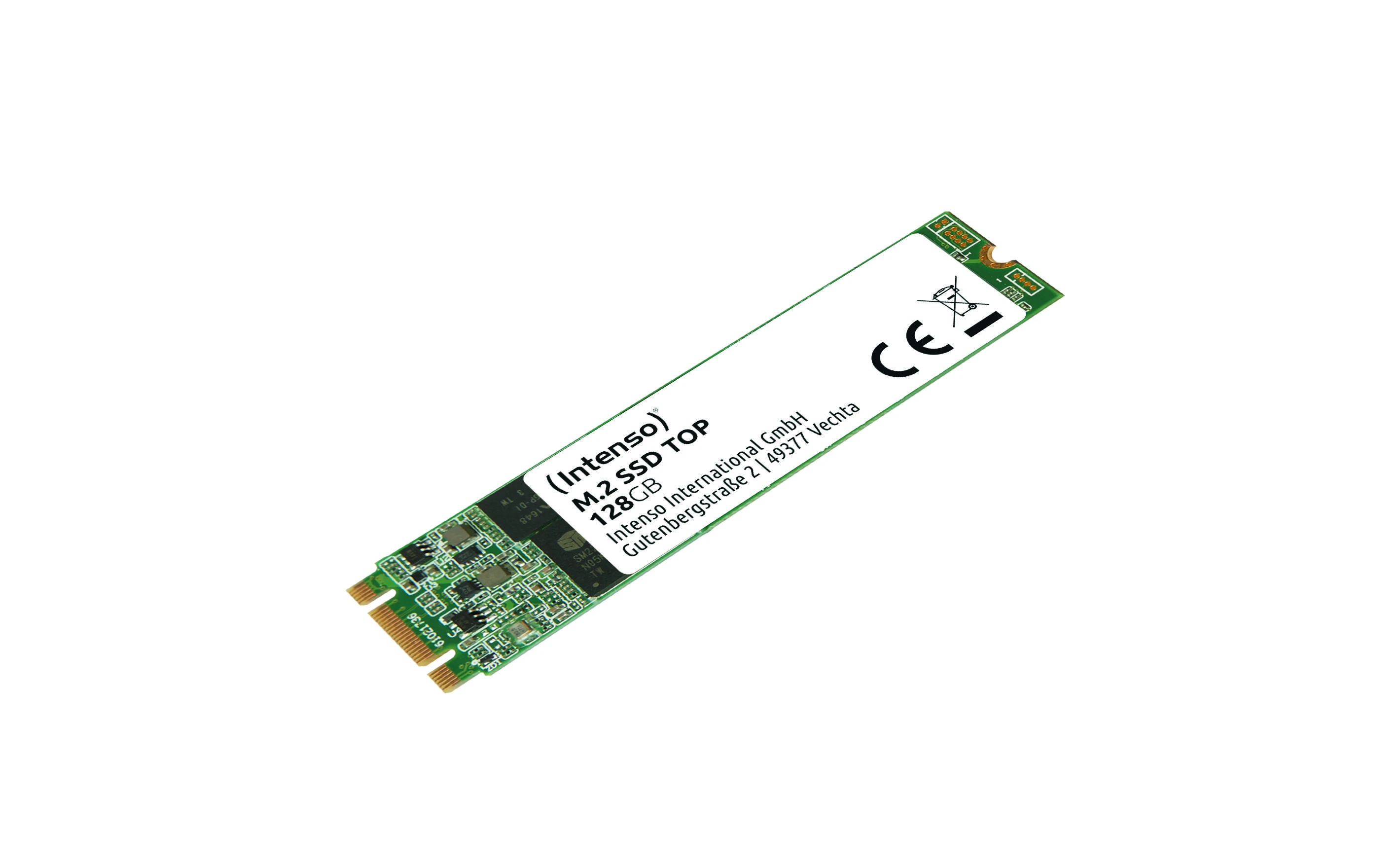 Intenso SSD SATA III Top 128 GB, SSD sąsaja SATA, Rašymo greitis 500 MB/s, Skaitymo greitis 520 MB/s