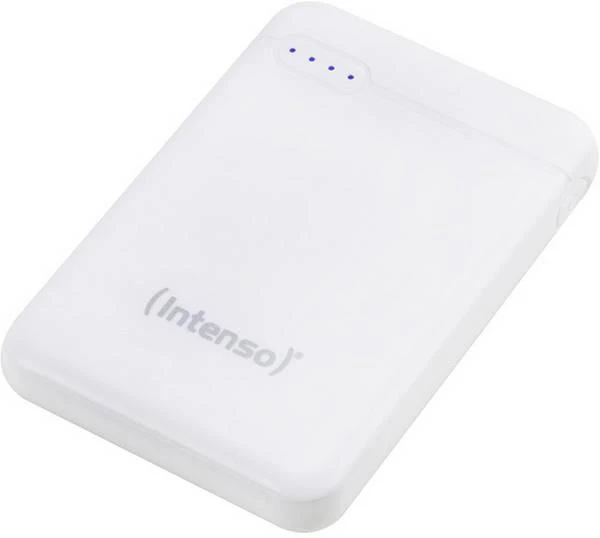 Baltas Intenso 5000mAh išorinis akumuliatorius