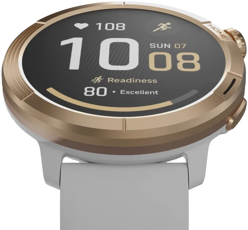 Stelio Activ Pro GPS 46 mm išmanusis laikrodis, auksinis titaninis