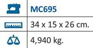 Siuvimo mašina Jata GENESIS MC695
