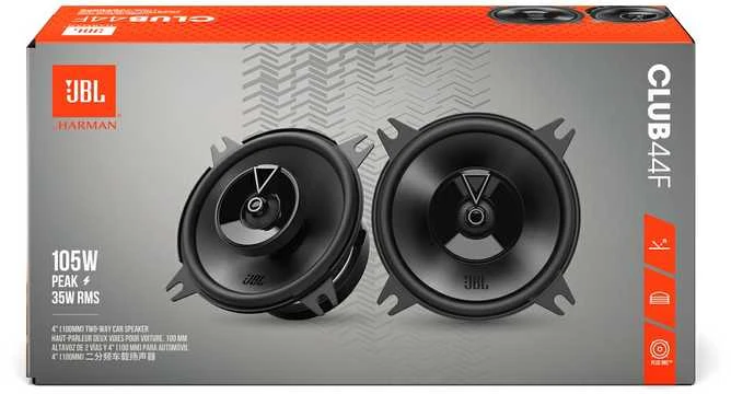 JBL, CLUB 44F, GEN3 2-juostų koaksialiniai garsiakalbiai 10cm