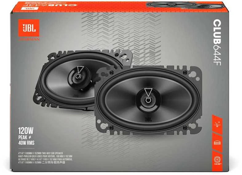 JBL, CLUB 644F, GEN3 4x6" 2-juostų koaksialiniai garsiakalbiai