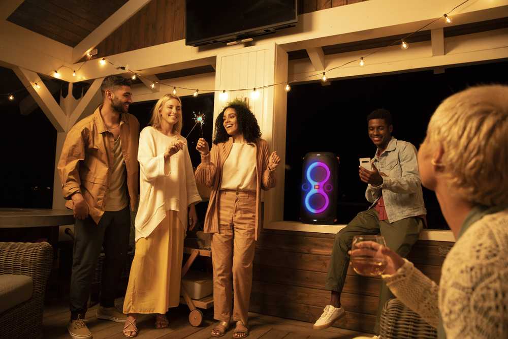 JBL Partybox 110 nešiojama kolonėlė, Juodos spalvos