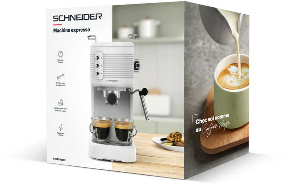Kavos aparatas Schneider SCES2312WH