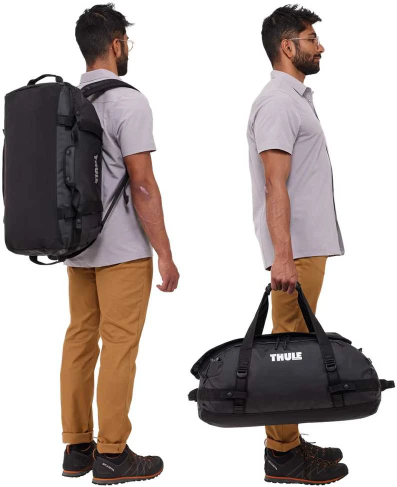 Kelioninis Thule | 40L Bag | Chasm | Duffel | Atsparus vandeniui | Juodas
