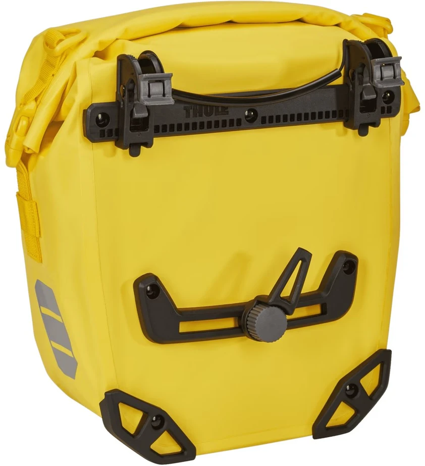 Kelioninis Thule Shield Pannier 13 l dviračio krepšiai, 2 vnt., geltoni
