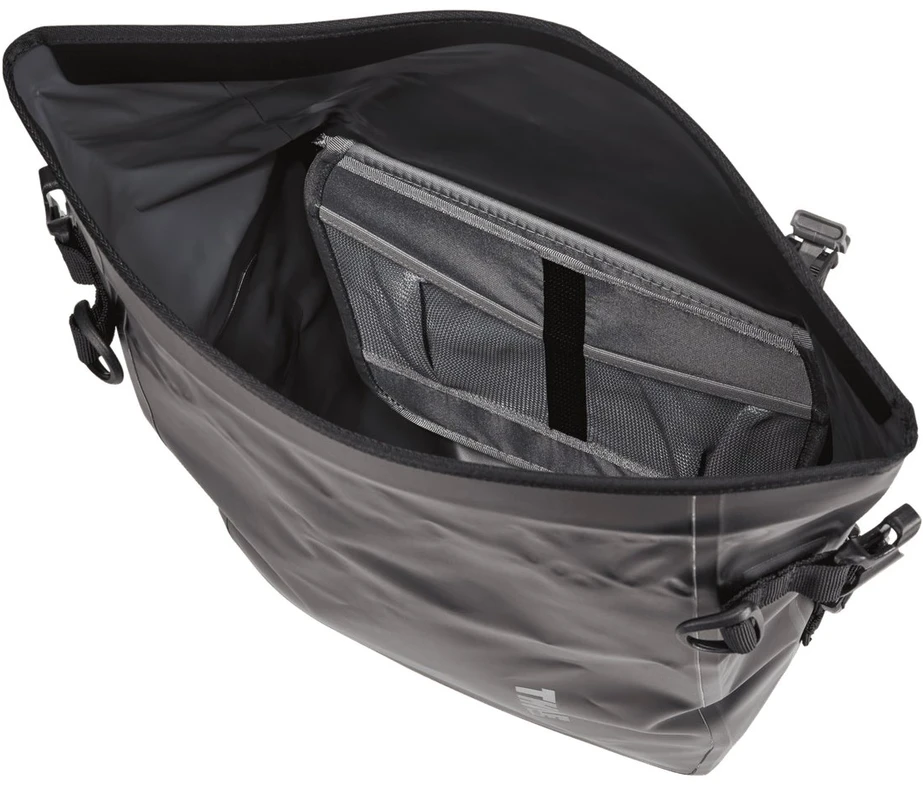 Kelioninis Thule Shield Pannier 13 l dviračio krepšiai, 2 vnt., geltoni