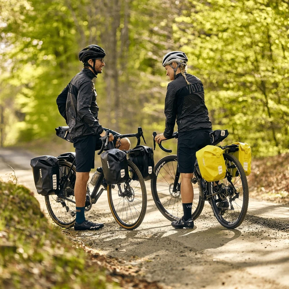 Kelioninis Thule Shield Pannier 13 l dviračio krepšiai, 2 vnt., geltoni