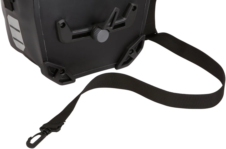 Kelioninis Thule Shield Pannier 13 l dviračio krepšiai, 2 vnt., geltoni