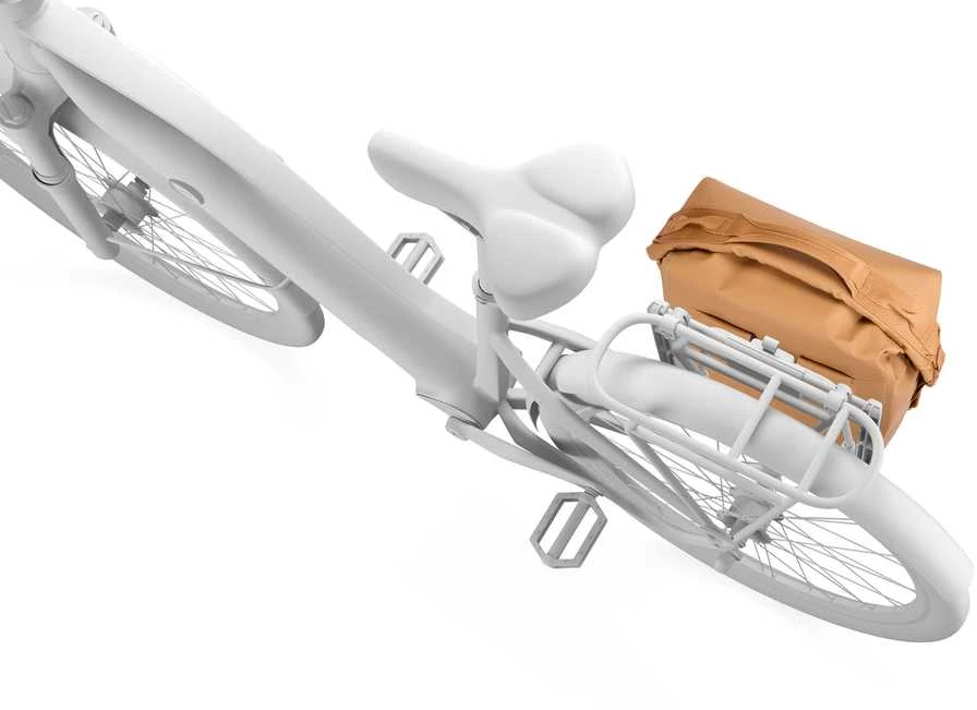 Dviračio krepšys Thule Shield 22 l su InLock, oranžinis