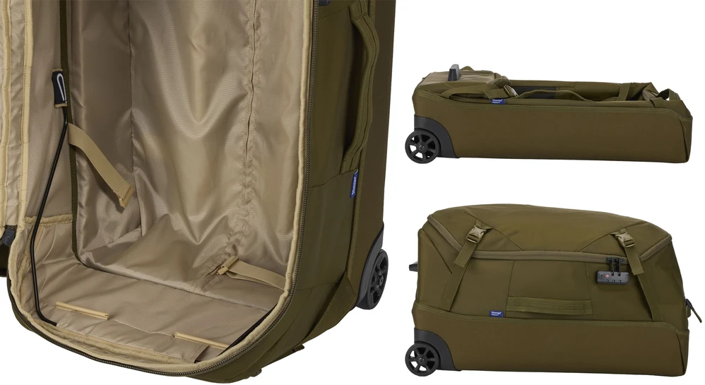 Kelioninis Thule 5612 EnRoute Check-In Wheeled Duffel Natural Žalias