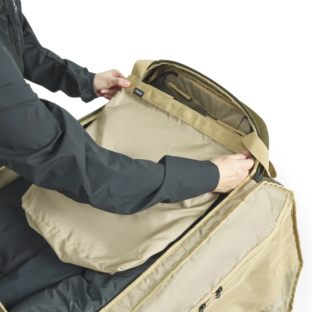 Kelioninis Thule 5612 EnRoute Check-In Wheeled Duffel Natural Žalias