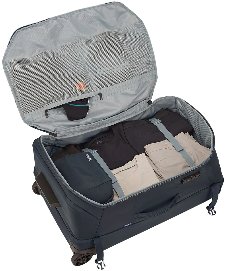 Kelioninis Thule 5613 EnRoute Check-In Wheeled Duffel Darkest Mėlyna