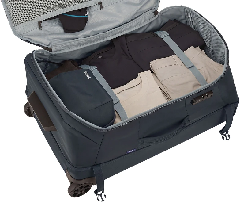Kelioninis Thule 5613 EnRoute Check-In Wheeled Duffel Darkest Mėlyna