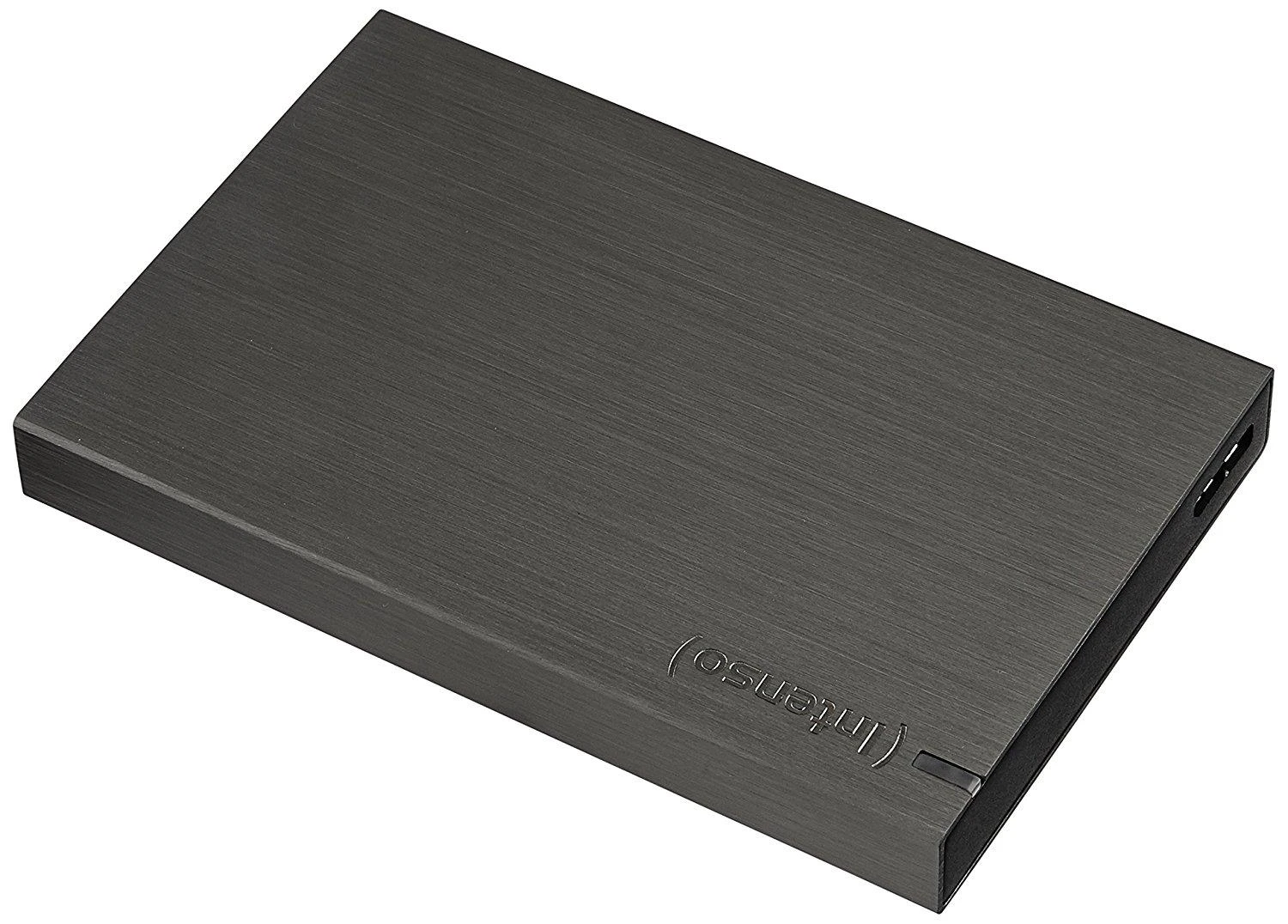 „Intenso“ atminties plokštė 1 TB, išorinis kietasis diskas - antracito spalvos, „Micro-USB-B 3.2 Gen 1“ (5 Gbit/s)