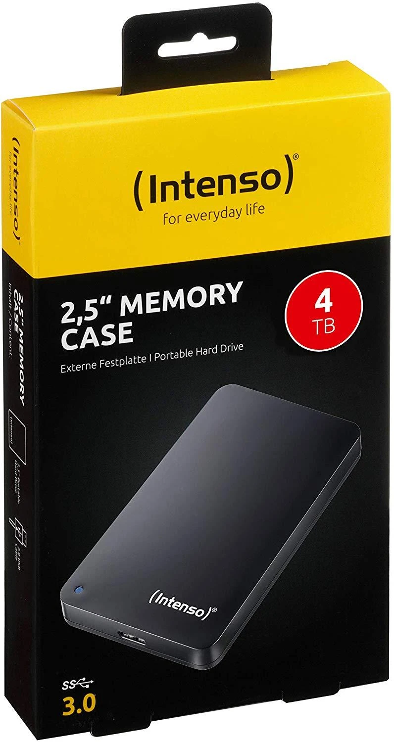 Intenso 2.5 Išorinis kietasis diskas HDD 3.0 4TB Memory Drive 6023512