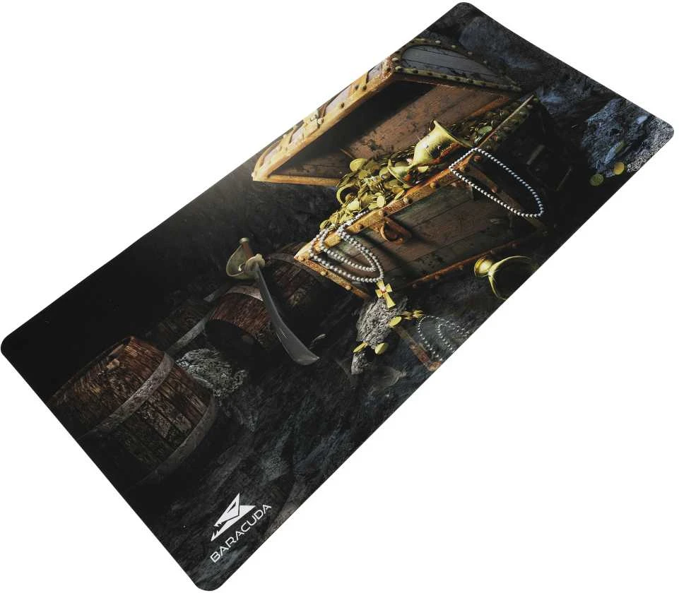Baracuda pelės kilimėlis žaidimams STORMBRINGER 750×350 mm, Multicolor (BGMP-01)