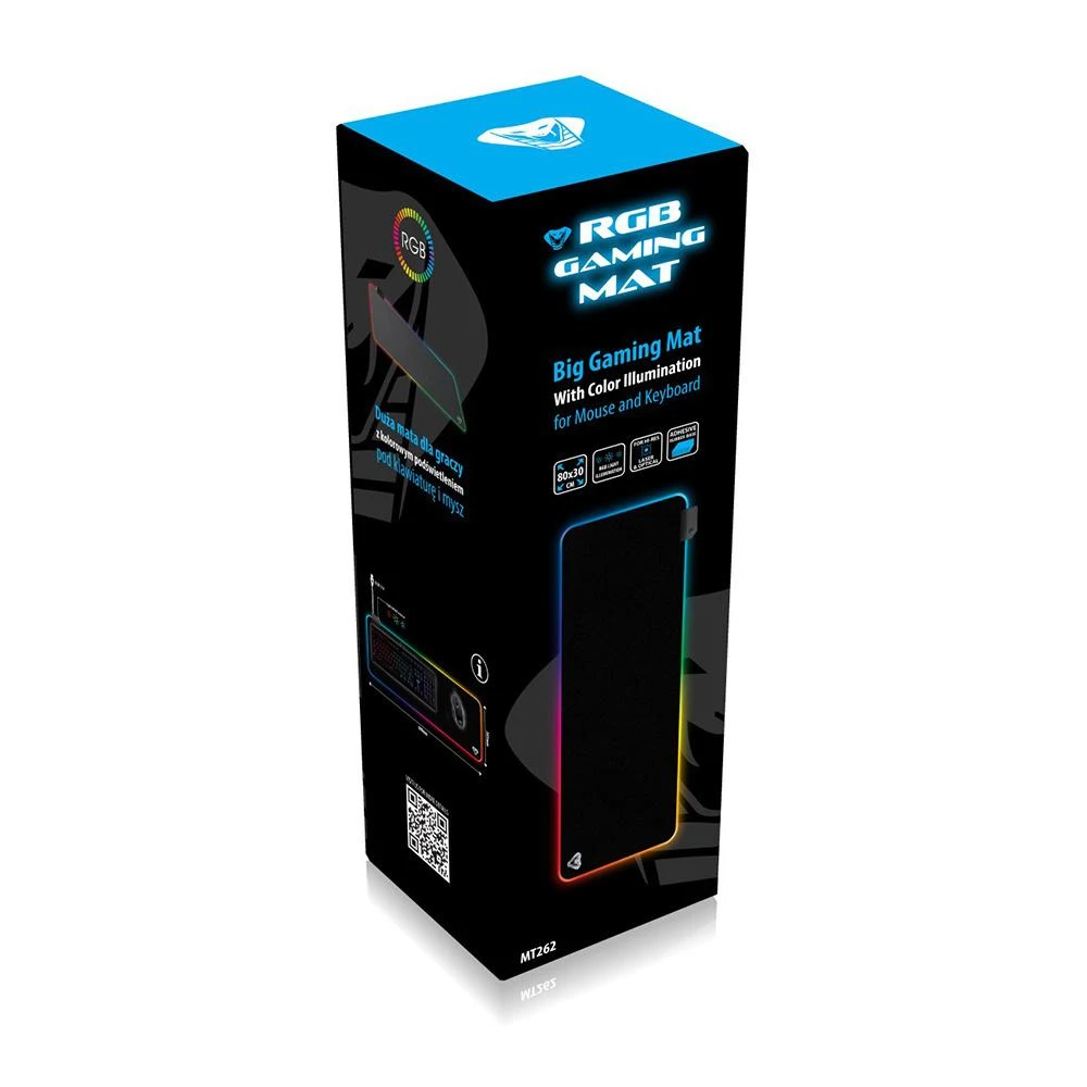 Pelės kilimėlis Media-tech MT262 RGB Gaming Mat