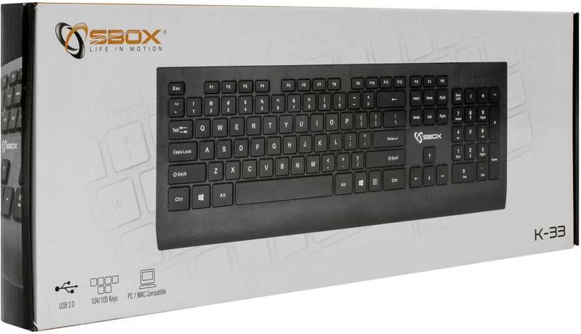 Klaviatūra Sbox K-33 / US