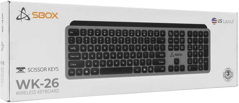 Klaviatūra Sbox WK-26 US
