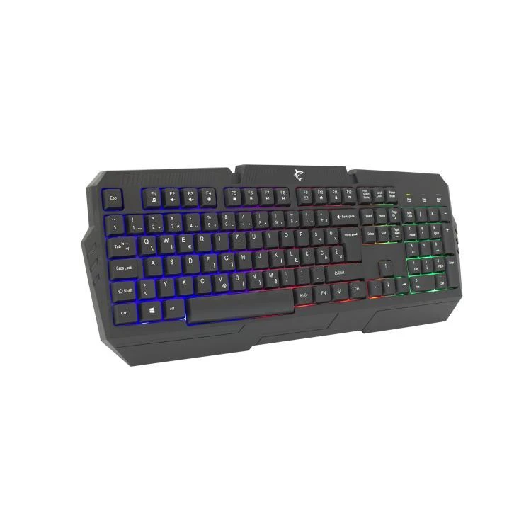 Membraninė Žaidimų klaviatūra White Shark Dakota, Rainbow LED pašvietimas, US išdėstymas