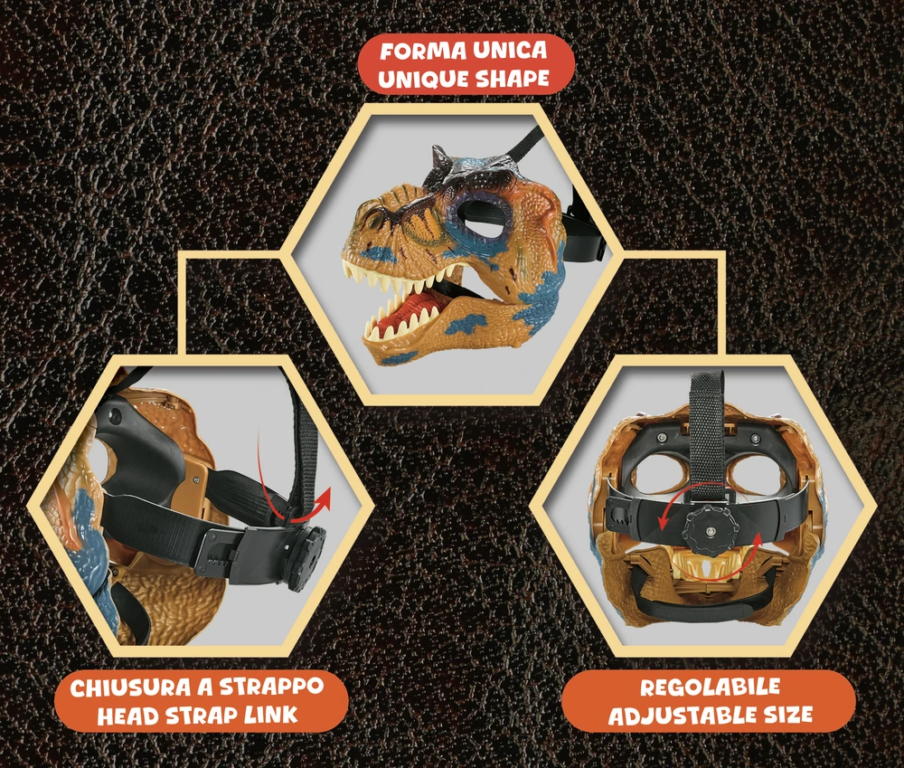 Koala Games G2604 Jurassic Mask (Random Color)