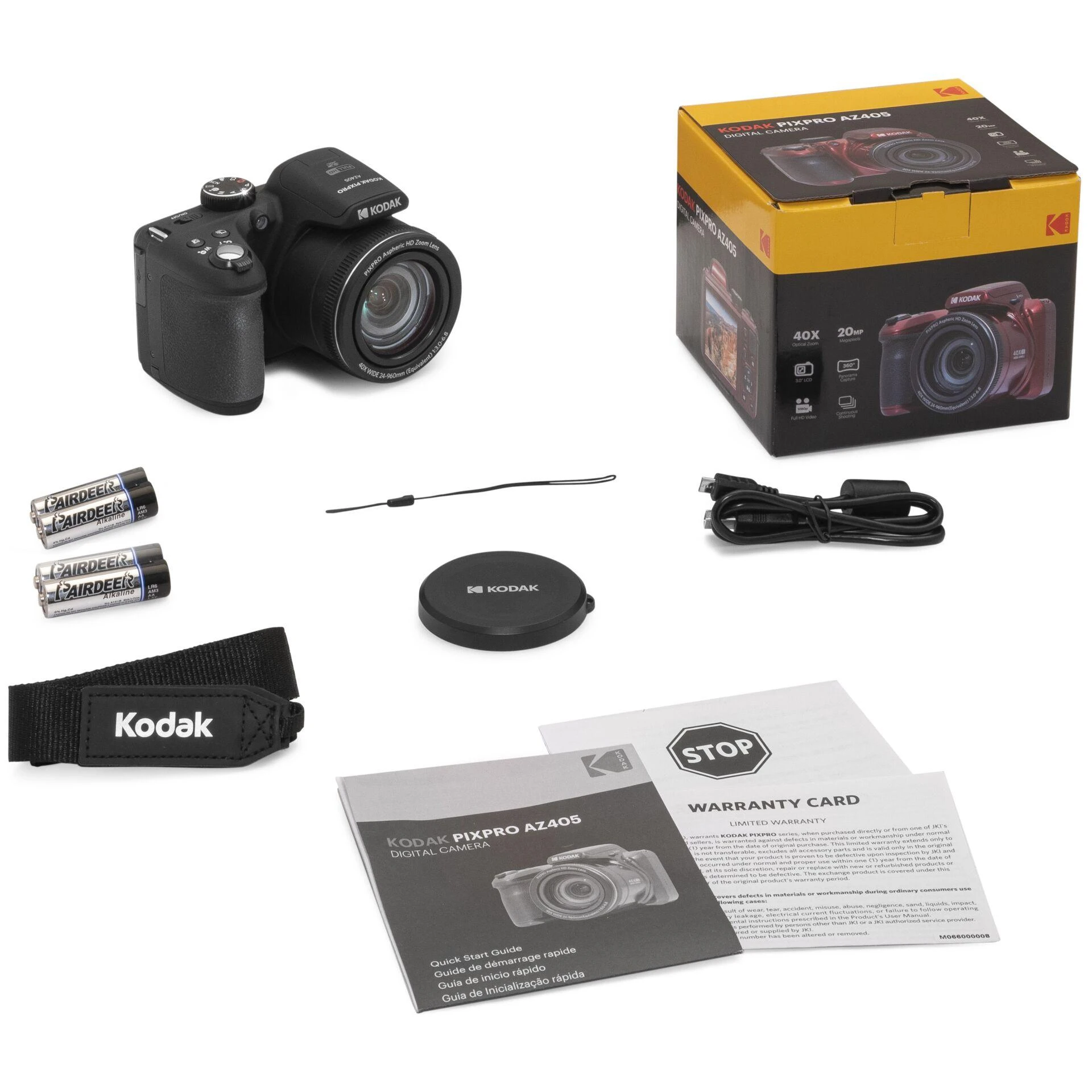 Kodak Astro Zoom AZ405 juodas