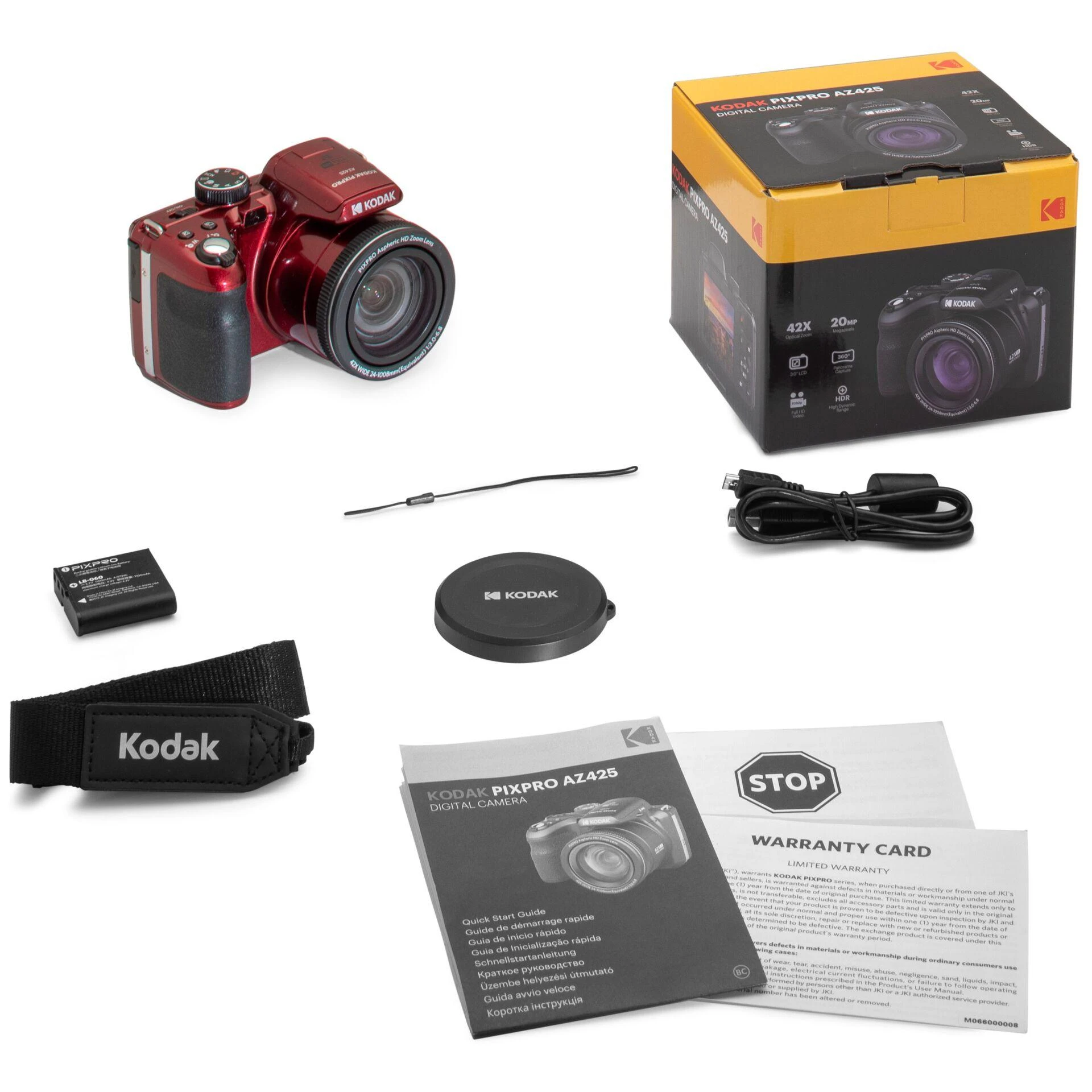 Kodak AZ425 raudona