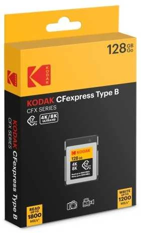 Atminties kortelė „Kodak CFexpress B“ 128 GB tipo EKMCFX128GK