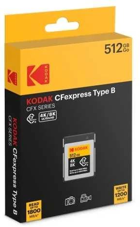„Kodak CFexpress B“ 512 GB tipo EKMCFX512GK