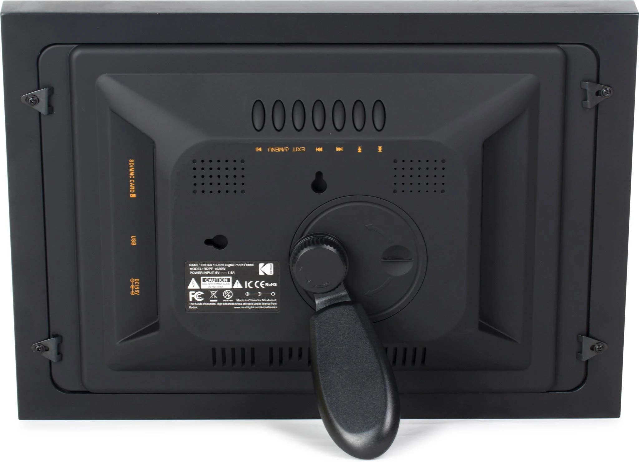 Nuotraukų rėmelis Kodak LED HD 10" RDPF-1020W medinis juoda