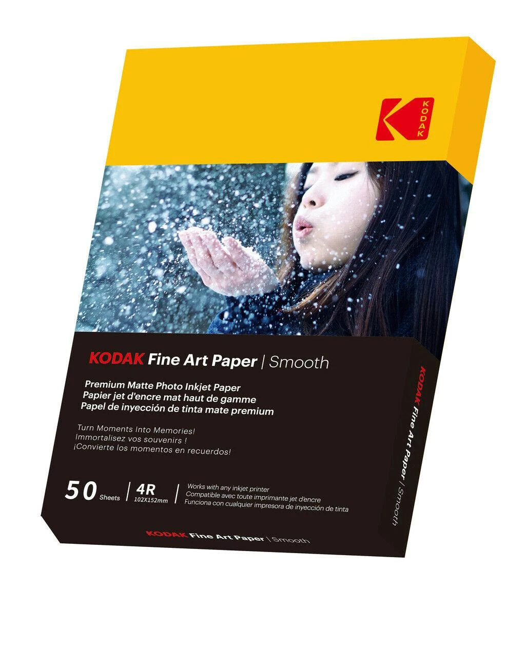 Kodak Fine Art Popierius 230g Matinis padengtas lygus 4/6x50