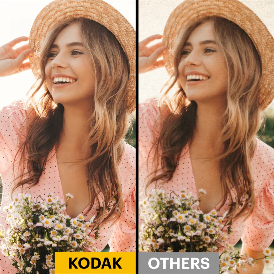 „Kodak Mini Shot Combo 2“ retro stiliaus 53,4 x 86,5 mm CMOS Geltona