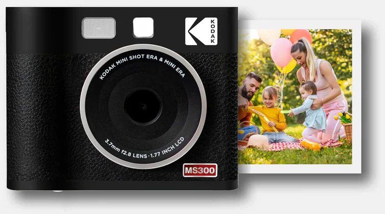 KODAK MINI SHOT 3 ERA Juodas MS300B Sofortbildkamera