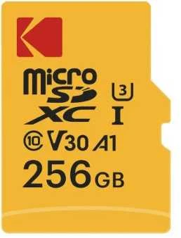 Kodak 256GB MicroSD atminties kortelė geltona
